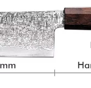 Nakiri – 18 cm - Bilde 2